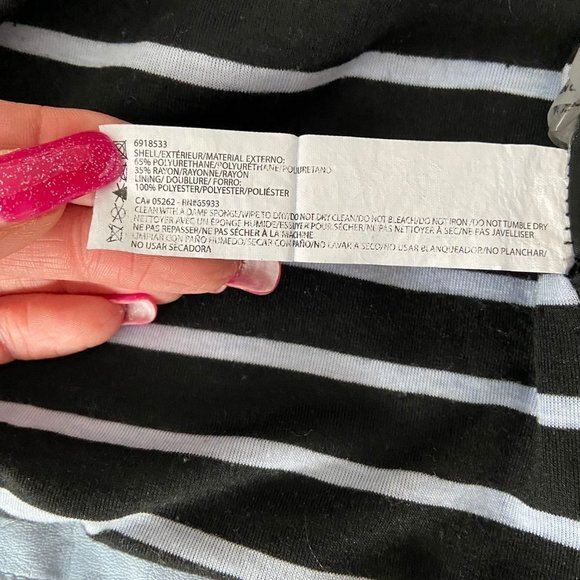 Point Zero Vegan Leather Jacket Sky Blue Size L NWT - Picture 8 of 16